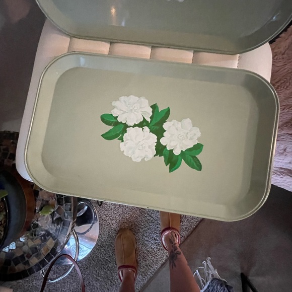 Vintage Han D Flower Trays - Picture 5 of 7